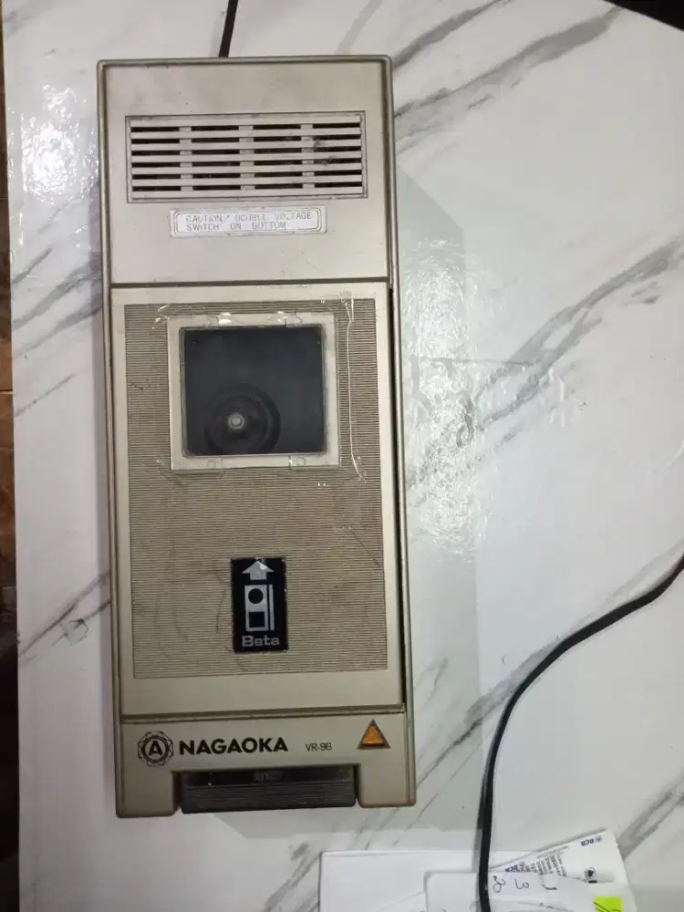 Rewinder, pemutar kaset video betamax