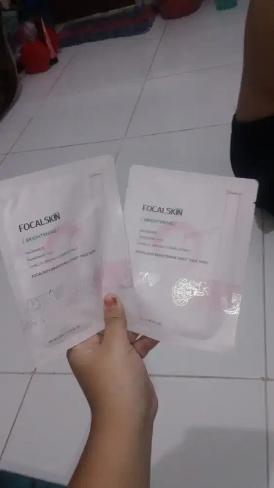 FOCALSKIN BRIGHTENING SHEET FACE MASK-HSC 2025