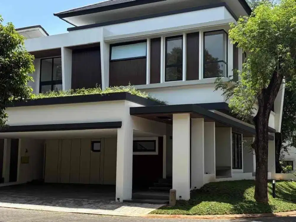 Rumah Posisi Hoek Pakai Marmer di Foresta BSD