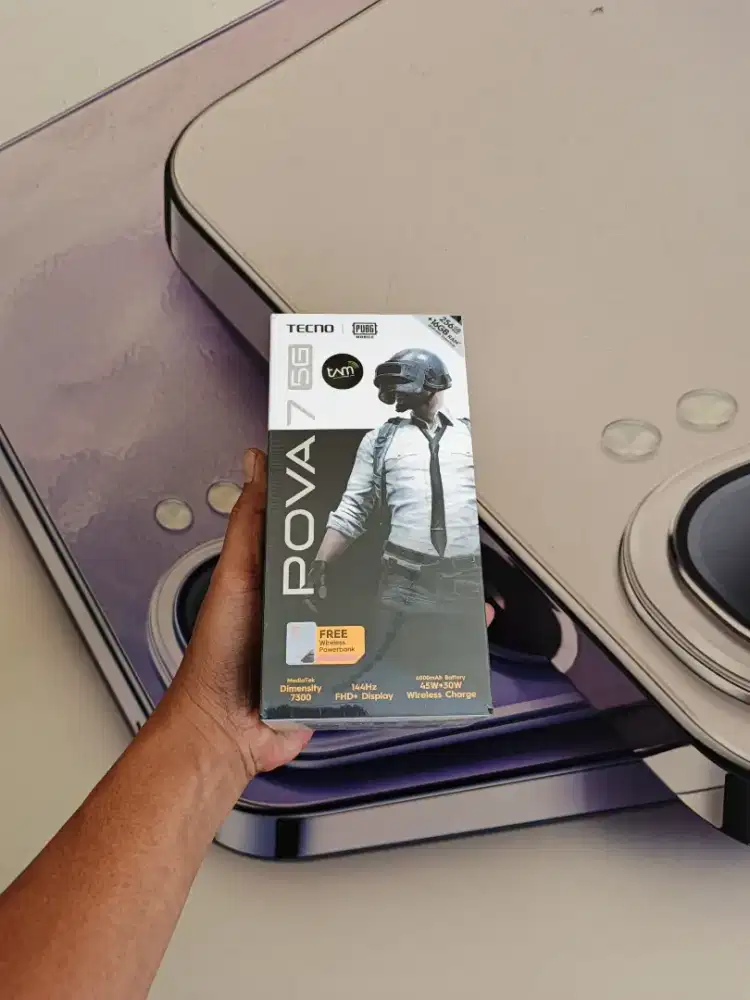 Berminat silahkan WA Tecno Pova 7 5G 8+8/128 Garansi resmi 13bln