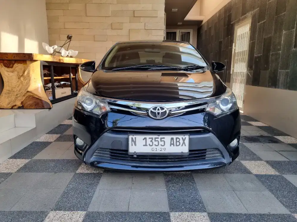 Toyota Vios 1.5G AT facelift pemakaian 2014 NIK 2013 N kota malang