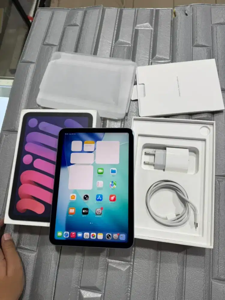 ipad mini 6 64gb wifi second fulset original ex resmi ibox