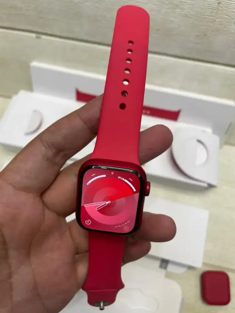 Apple watch series 8 / iwatch seri 8 41mm red ex resmi ibox
