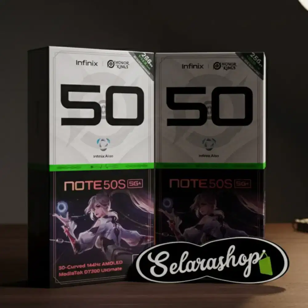 INFINIX NOTE 50s 5G+  8/256 BARU GARANSI RESMI