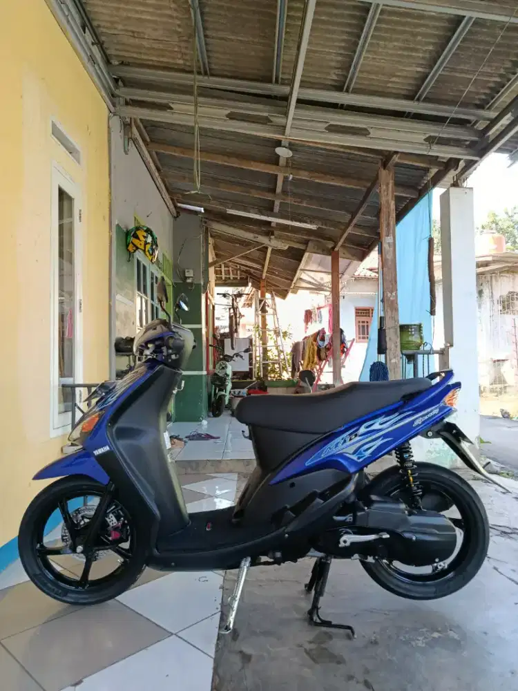 mio sporty 2005 5TL asli biru 5 full restorasi