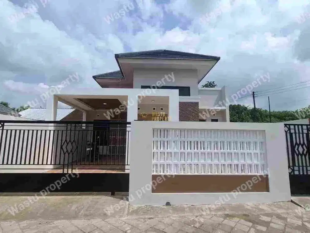 RUMAH BARU SIAP HUNI TANAH LUAS DIJUAL DEKAT BUDI MULIA