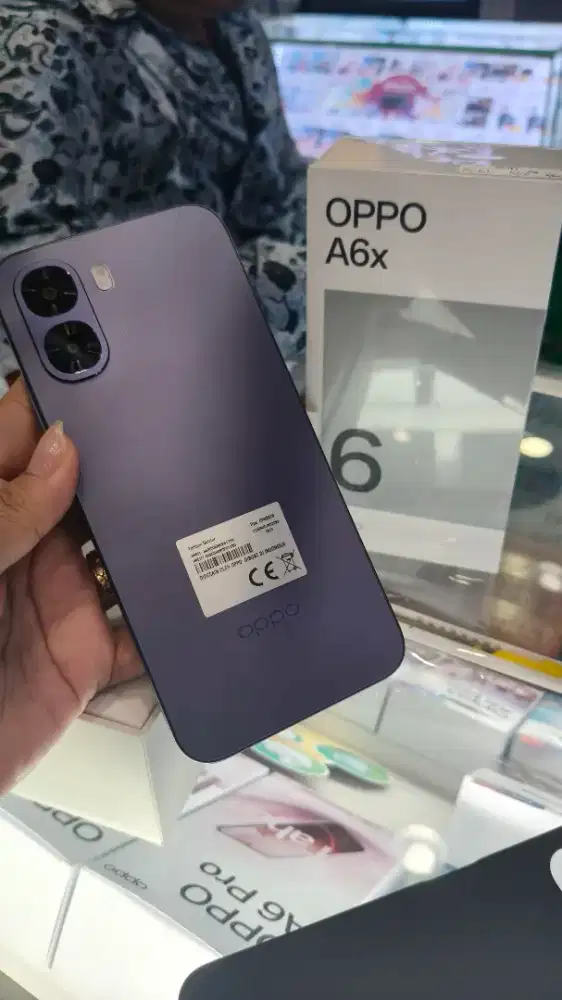 Oppo A6x new garansi resmi kredit tanpa dp