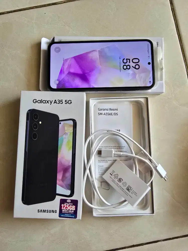 Jual Samsung A35 5G 8/256 Hitam