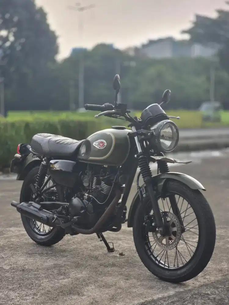 Kawasaki W175 SE Hijau