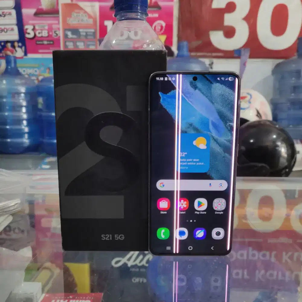 Samsung S21 ram 8+8/256gb lengkap
