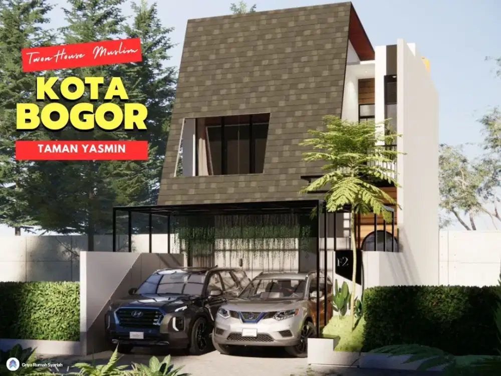 Dijual Rumah Syariah Kota Bogor dekat Masjid, Tol di area Taman Yasmin bebas Banjir