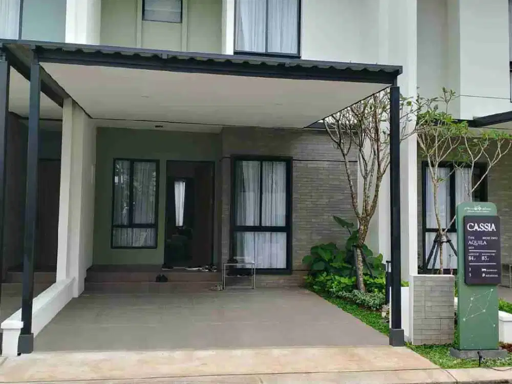 dijual rumah baru 2lt perumahan cassia alam sutra, Cikokol Tangerang