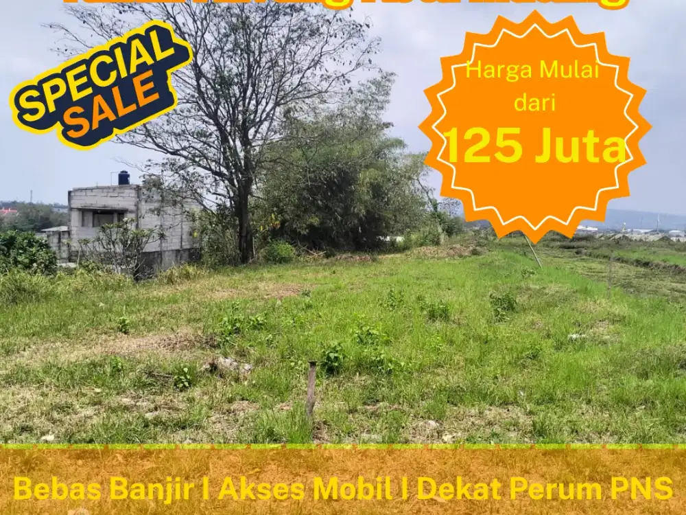 Area Sukun Legalitas Aman Tanah Malang 100 Jutaan