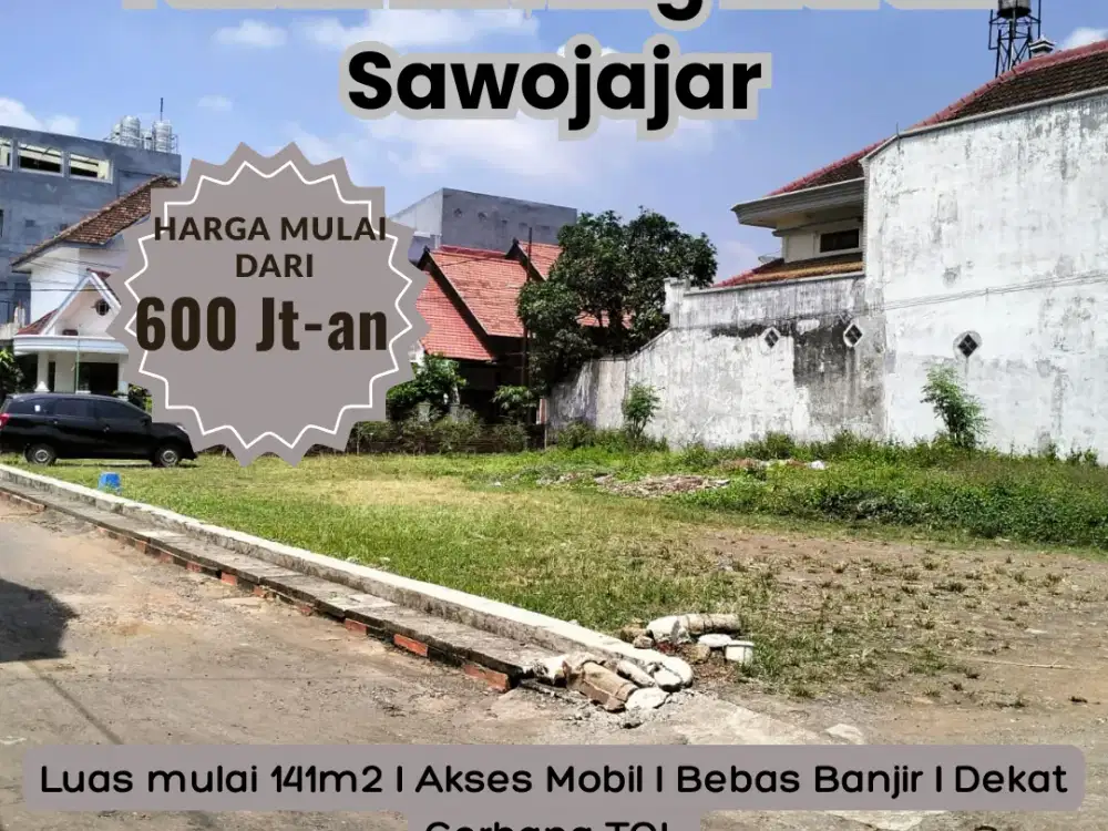 Tanah Malang Legalitas Aman 4,5 juta per meter Ranugrati