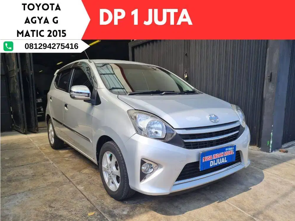 DP 1 JUTA toyota agya g MATIC 2015
