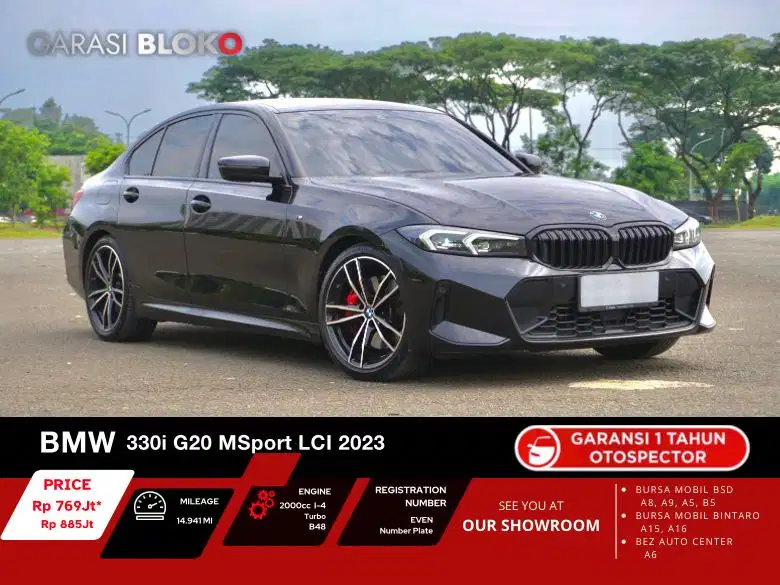 BMW 330i 2023 Bensin