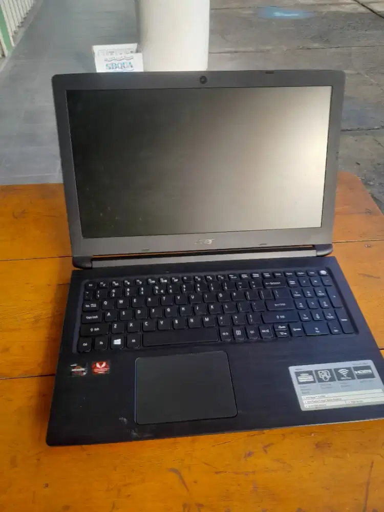 LAPTOP ACER RYXEN 3 RAM 4GB HDD 1TB