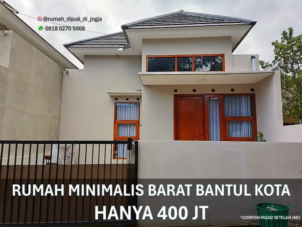 Rumah Dekat Alun-alun Paseban di Kadisono Guwosari Proses Bangun