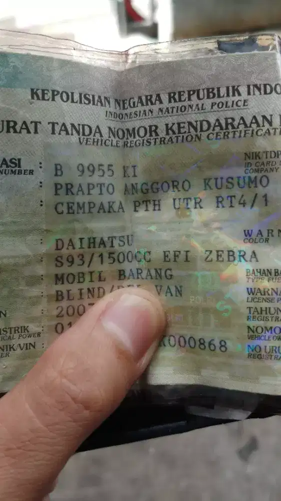 Daihatsu Espass 2007 Bensin