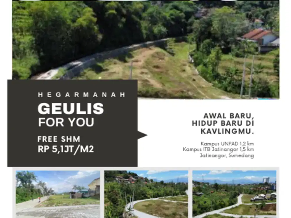 Kavling Terbaik untuk Pensiunan Dosen! Dekat Kampus, Jauh dari Keramaian Pasar