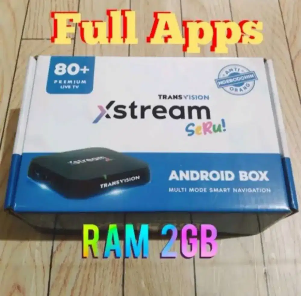 Spesial promo Android TV Box XStream Transvision Gratis All Chanel