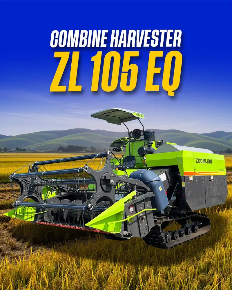 ZOOMLION COMBINE HARVESTER ZL 105-EQ