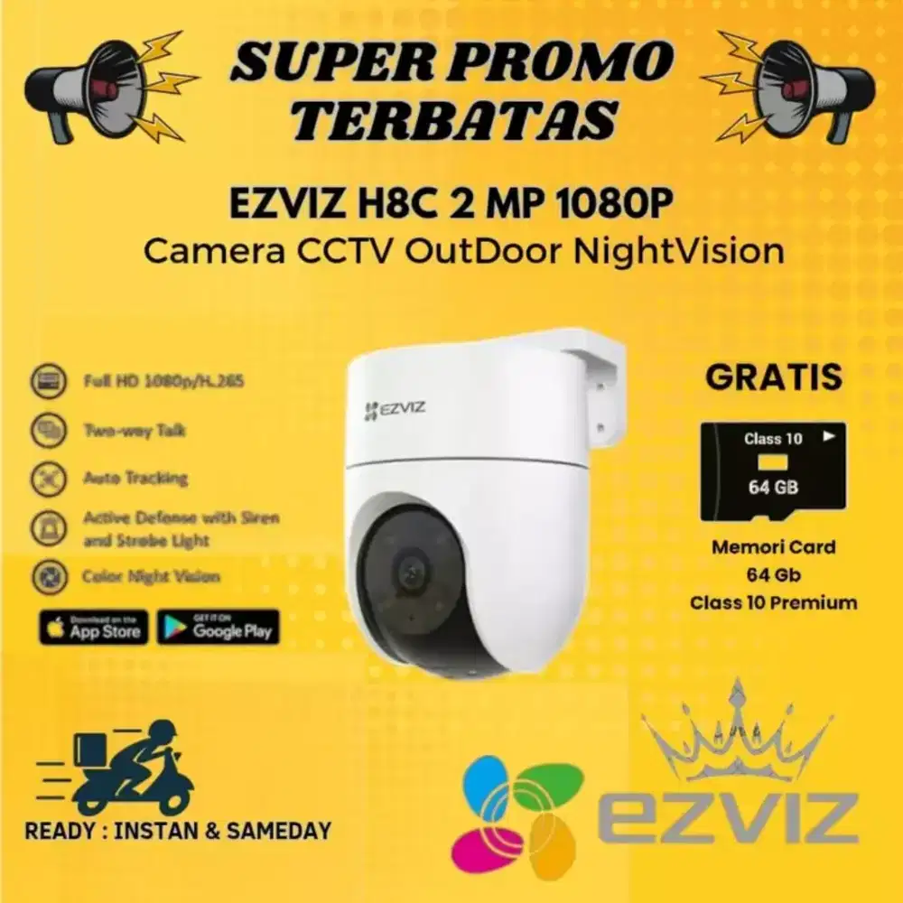 cctv ezviz h8c 2mp