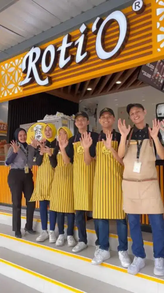 Dicari karyawan Roti O