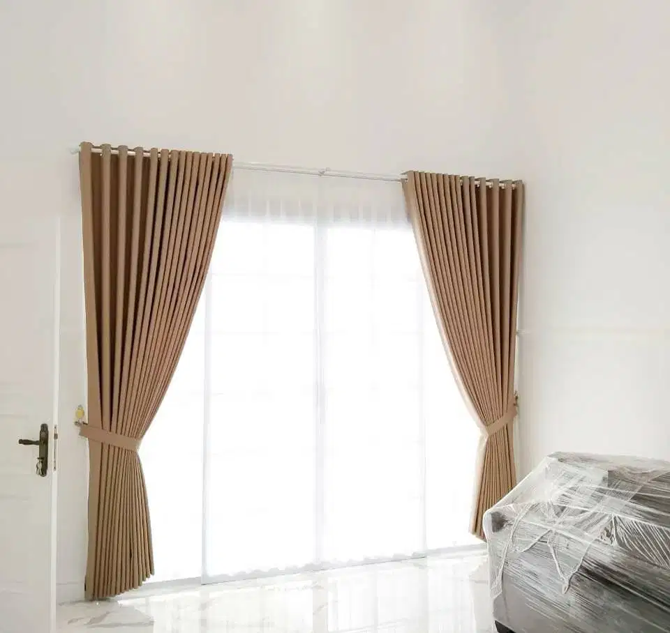 Penyedia Gorden Blackout Pasang Skat Klinik Hordeng Gordyn Vitrase