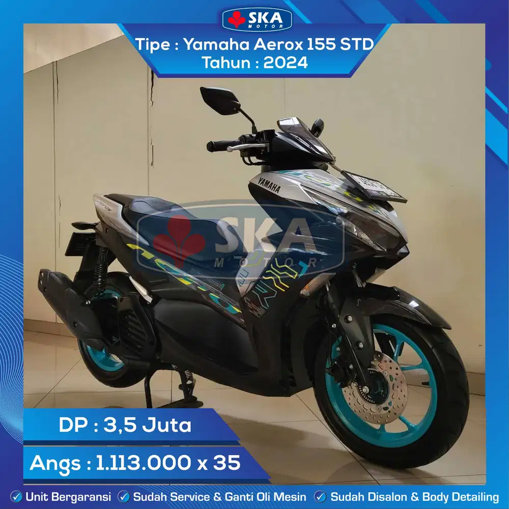 Yamaha Aerox 155 STD Tahun 2024