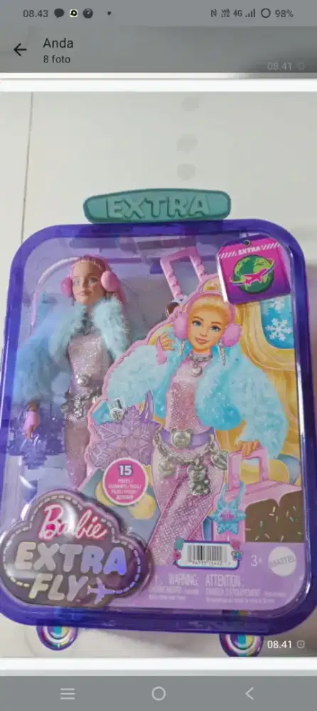 Grn 27 hpn 16 barbie extra fly walkman