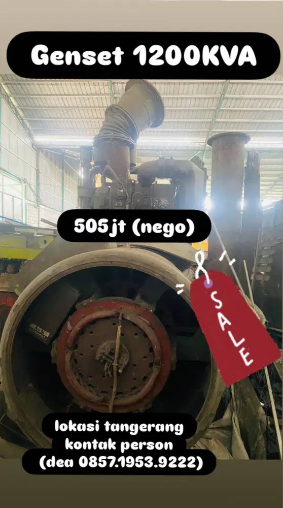 GENSET 1200 KVA (SECOND)