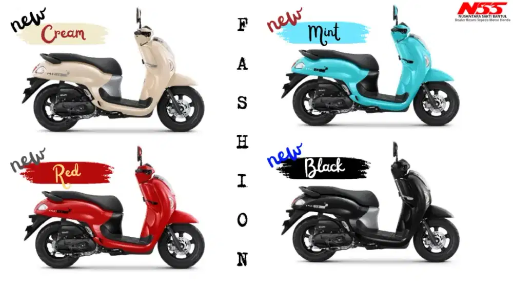 New Honda Scoopy 110cc