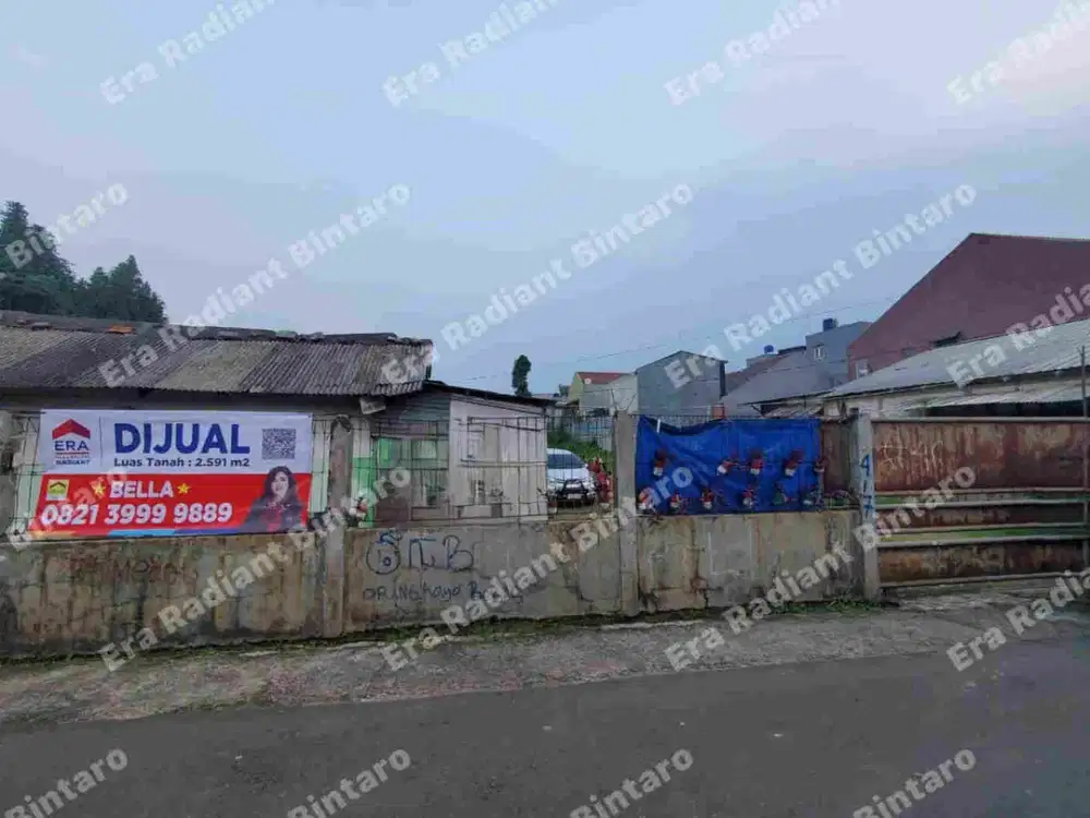 Dijual tanah komersil cocok untuk cluster di Jagakarsa