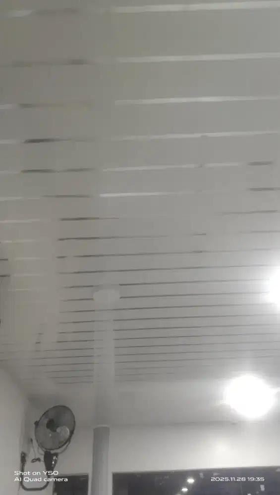 Plafon pvc model datar terpasang murah bergaransi matrial berkualitas