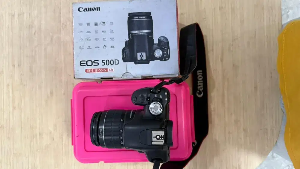 Kamera dlsr canon eos 500d