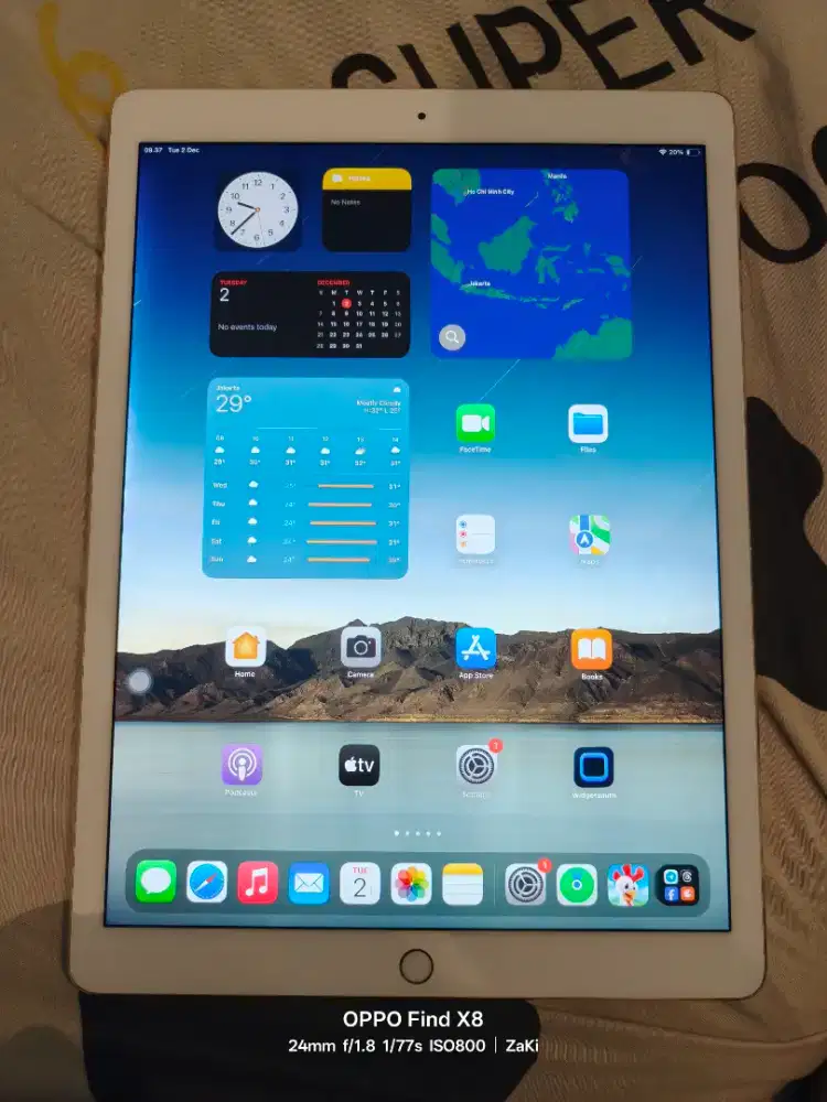 IPad Pro 12,9Inch Gen 2 512Gb storage GOLD