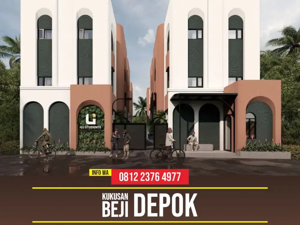 RUMAH KOST DIJUAL DI DEPOK DEKAT UI | KOST KOSAN 3 LANTAI 10 KAMAR SELATAN JAKARTA FULL FURNISHED