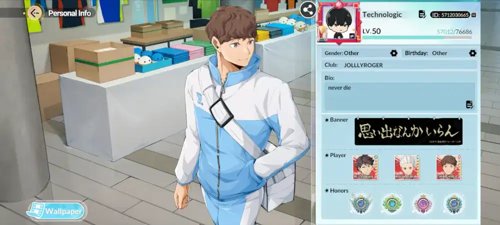 AKUN GAME HAIKYU SERVER GLOBAL