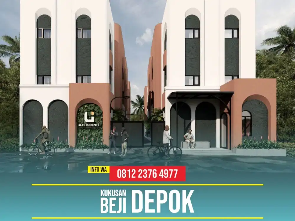 RUMAH KOST DIJUAL DI DEPOK | KOST KOSTAN DI BEJI DEPOK 10 KAMAR LOKASI SEBELAH KAMPUS UI