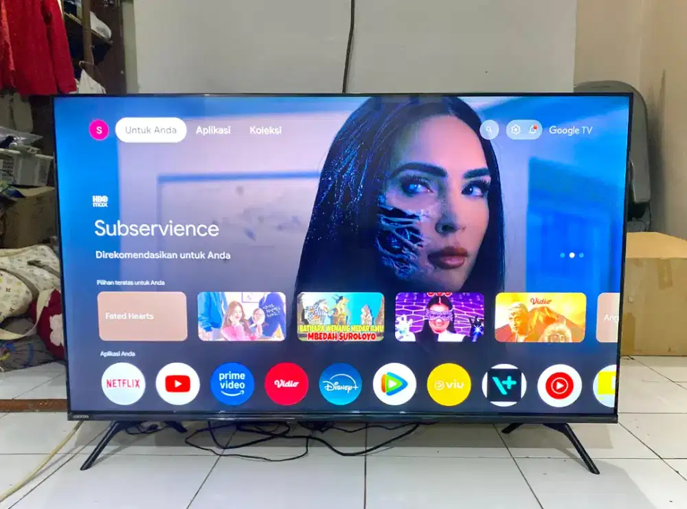 Google Tv Coocaa 4K 50 Inch Type 50Y65