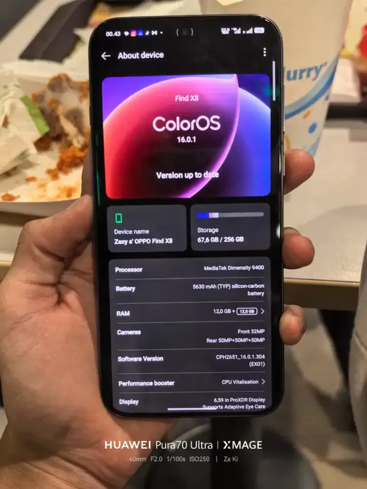 Oppo Find X8 12/256Gb