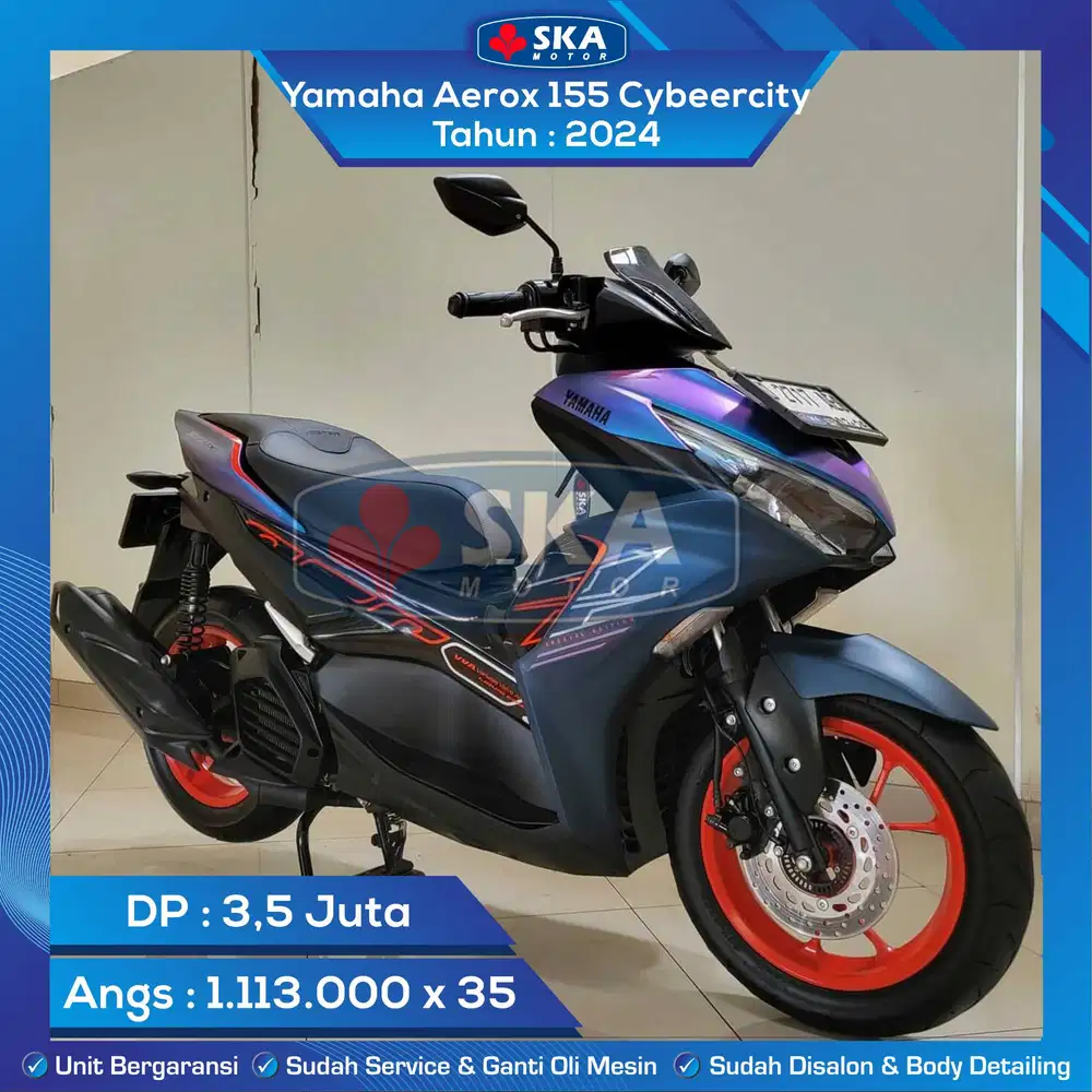 Yamaha Aerox Cybercity Tahun 2024