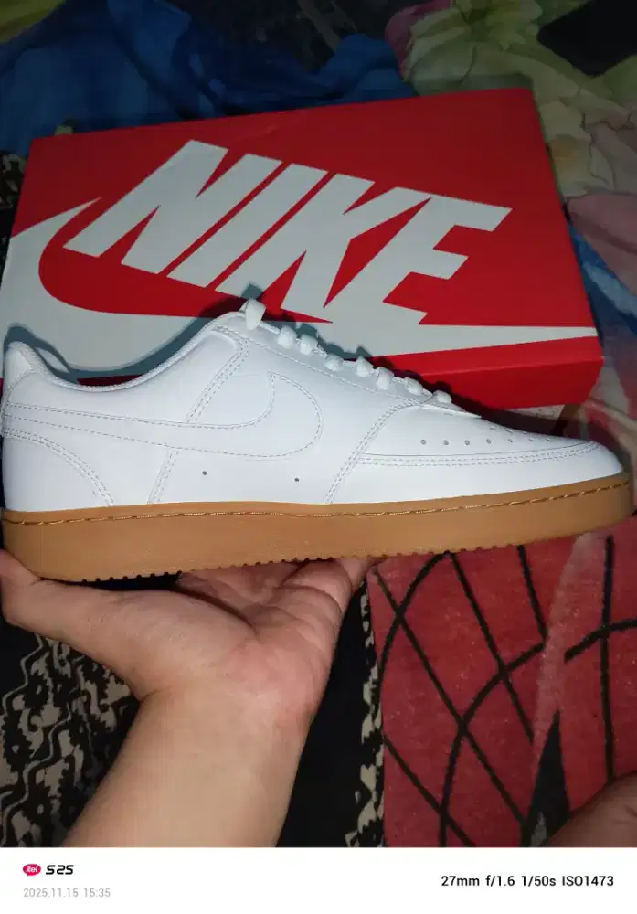 Sepatu Nike Court Vision White NEW