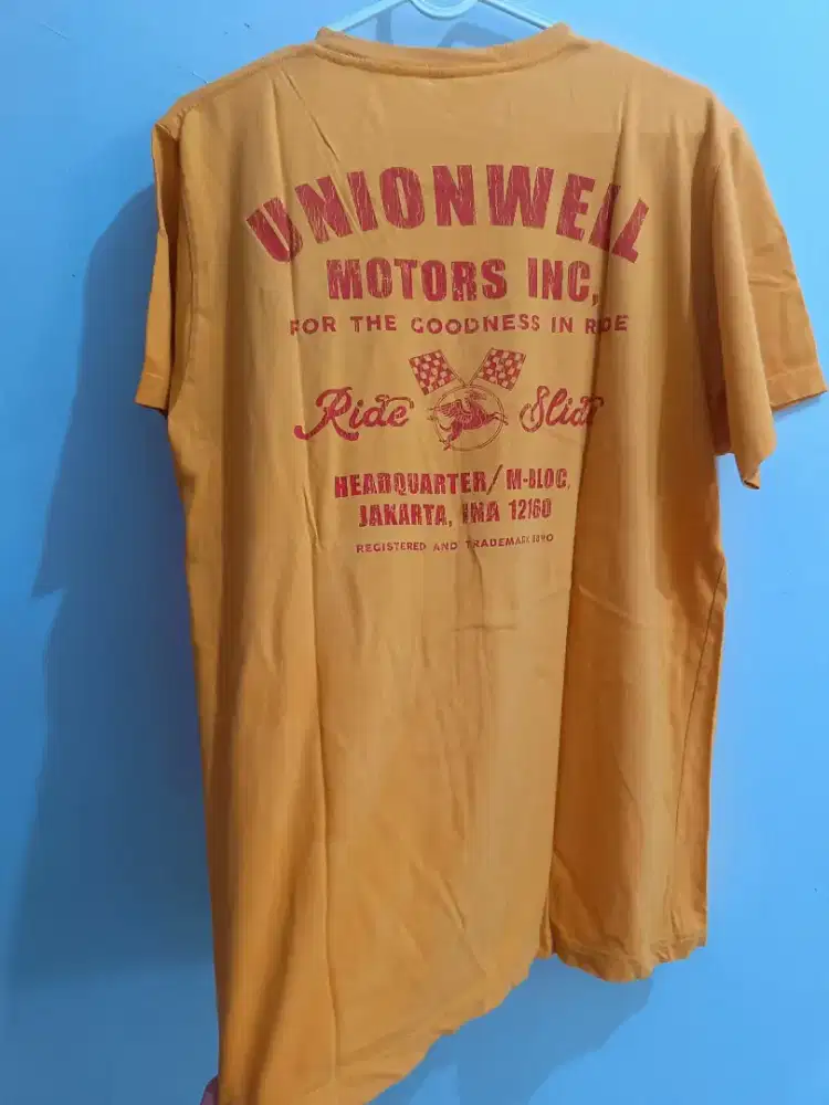 Baju Unionwell Orange Keren