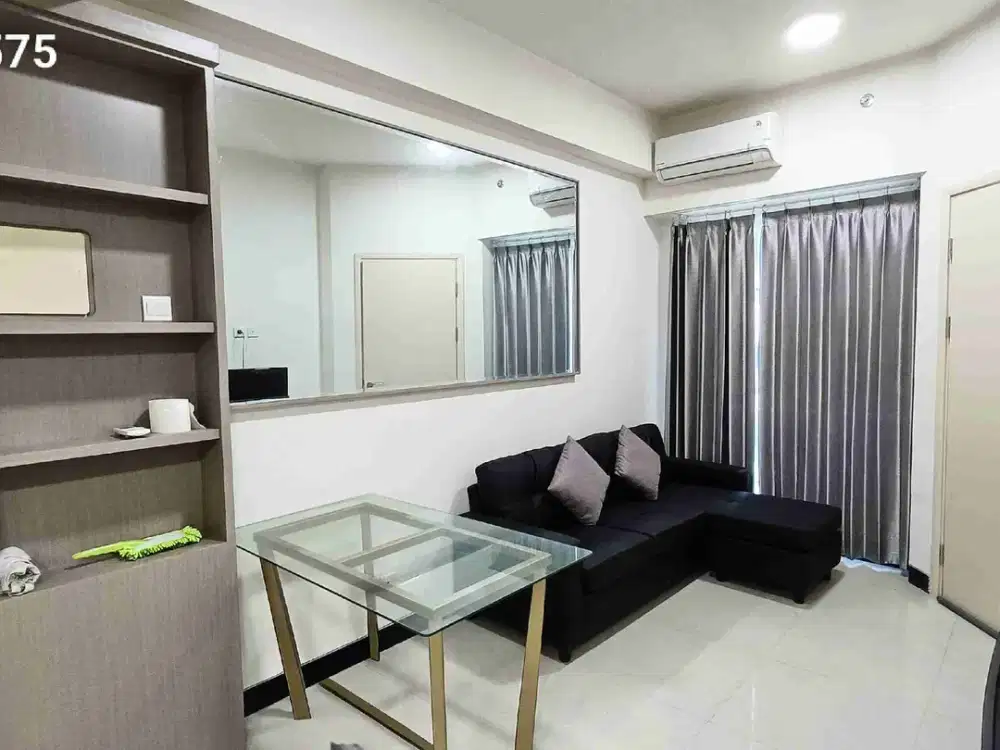 SEWA APARTEMEN 2 BR FURNIS LENGKAP AMOR EASTCOAST MANSION PAKUWON CITY