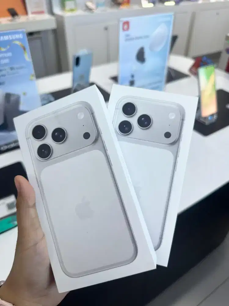 iPhone 17 pro max silver erafone *khusus cicil free 1x cicilan