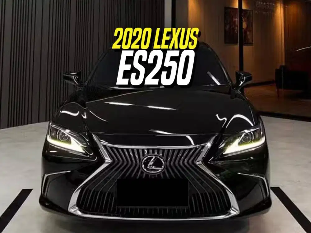 Lexus ES250 2020 NIK 2019 Black on Brown Hitam ES 250