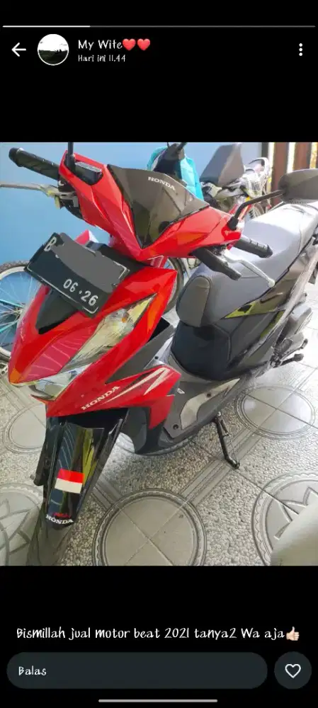 Dijual beat tahun 2021