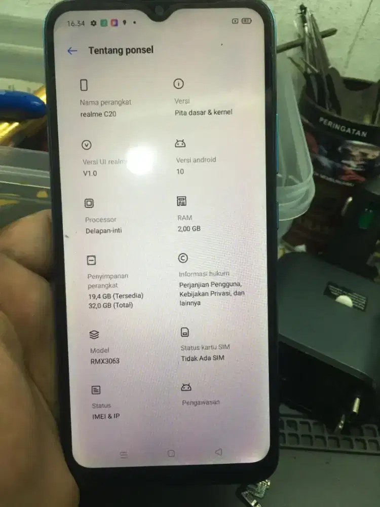 realme C2  ram 2gb